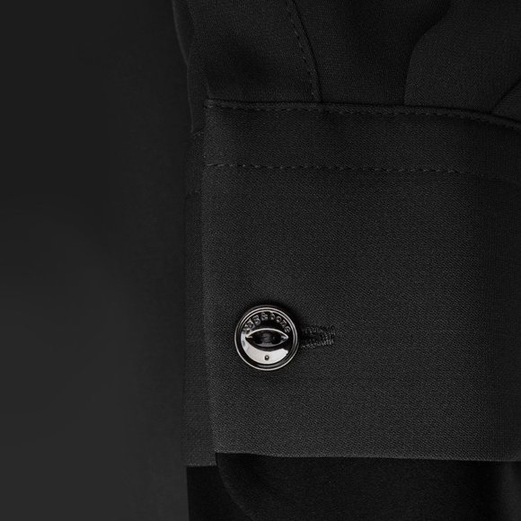 Rag & Bone black wrap over flowy silk blouse - Picture 10 of 10